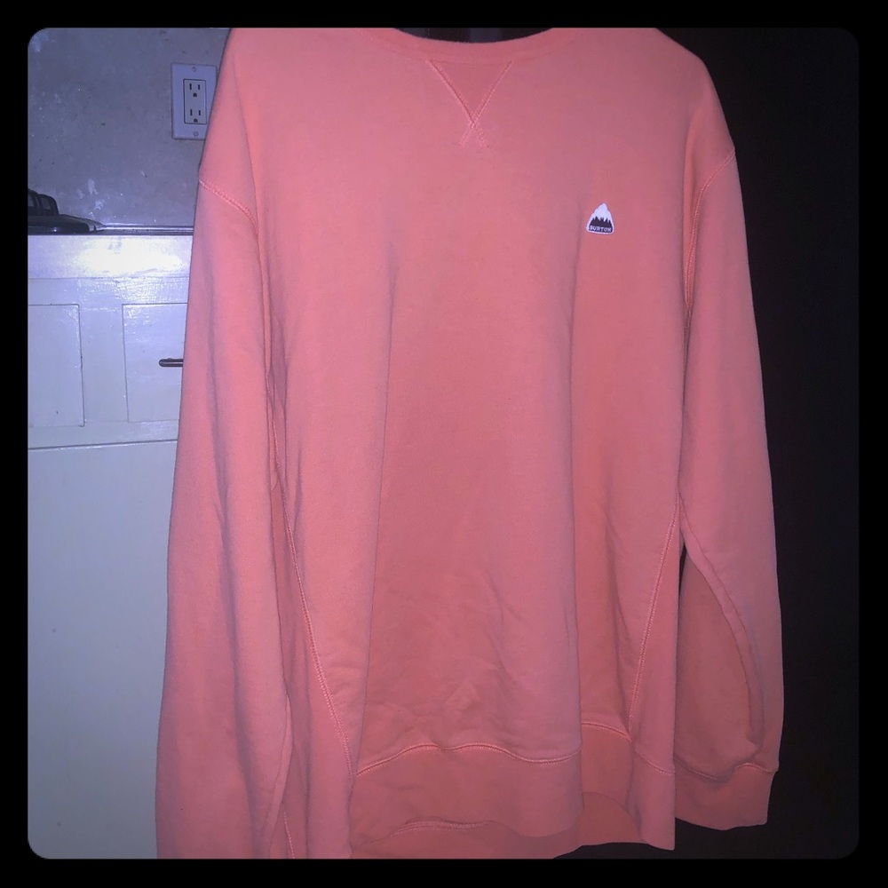 Salmon Color Burton Crewneck
